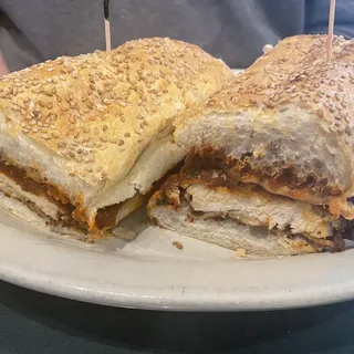 Veal Parmesan Poboy