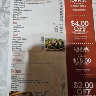 Menu 5 February 2025