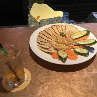 Whiskey And The Jalapeño Hummus