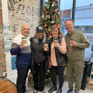 Time with dear friends a couple days after Christmas at Random's Coffee.