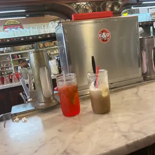 Cherry limeade and a classic root beer float! Such a great stop and such sweet people. Highly recommend!!