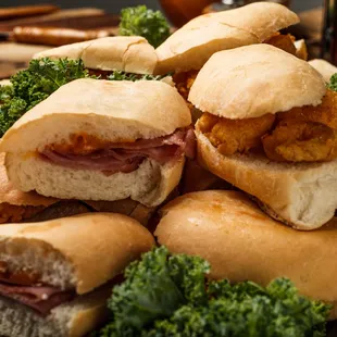 Poboy tray