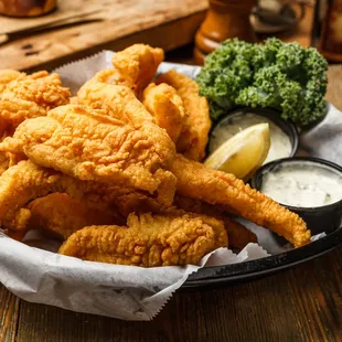 Fried Fish Strips