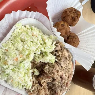 Pork Chopped Large Bar-B-Que Tray