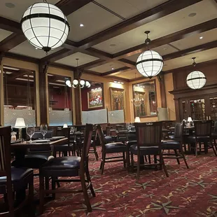Interior restaurant, not pictured booths where we sat