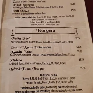 Menu 11/21