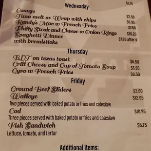 Menu 11/21