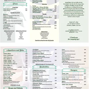 Online Menu