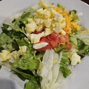 Salad that came with the meal...