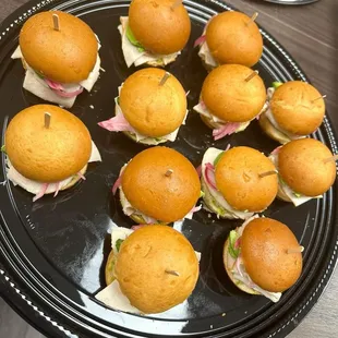Catering Tray of Sliders