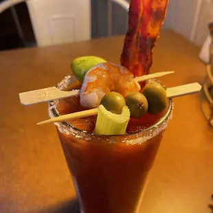 Bistro, bloody Mary. Super delicious.