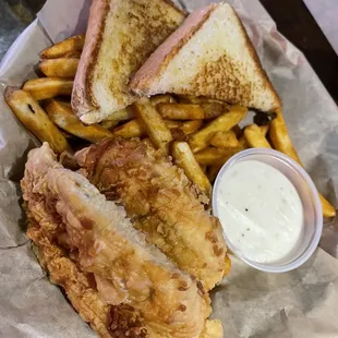 Chicken tender basket