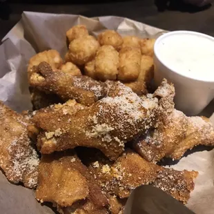 Cajun Parmesan Wings