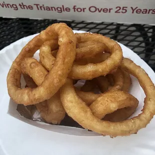 Side of onion rings