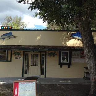 Front of the restaurant