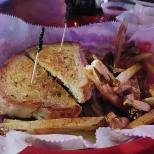 Shroom Melt and fries