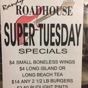 Tuesday specials  #UpCloseSavor XP