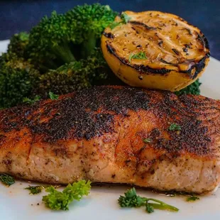 Honey lime salmon