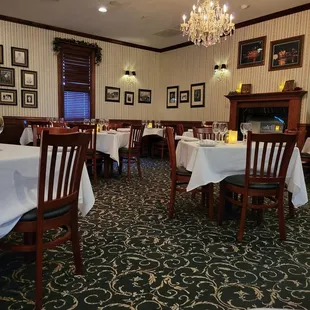the dining room