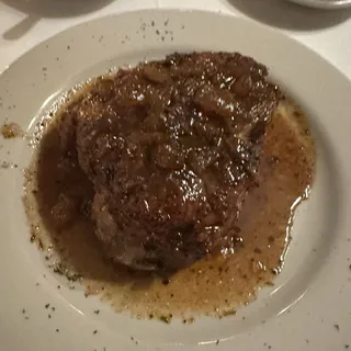 Pork Chop with Bourbon Peach Glaze
