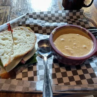 1/2 Sandwich with Soup