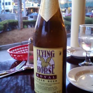 Flying Horse beer!!  Most excellent!!!