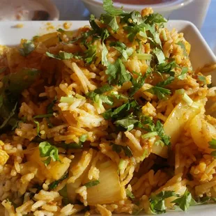 Chicken biriyani