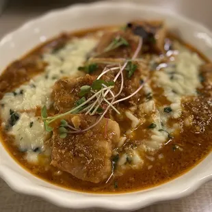 Binanogoongang Pork Belly with Coconut Risotto