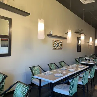 Decor is fresh and clean. Love the vibe.
