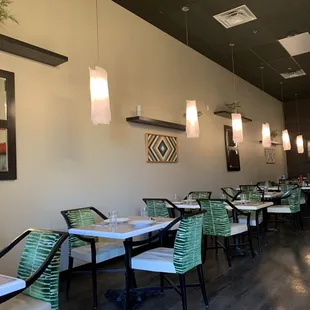 interior, sushi and sashimi