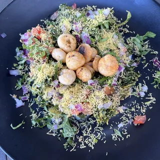 Crispy Palak Chaat (G, N)