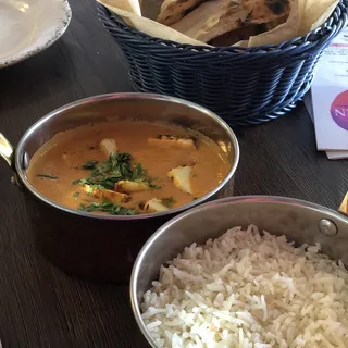 Curry Paneer Tikka Masala (G, N)