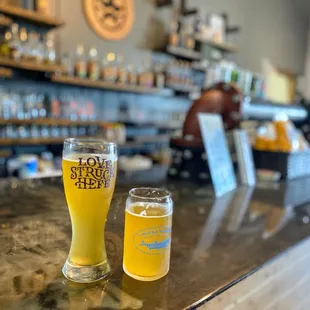 Hanging out at the bar