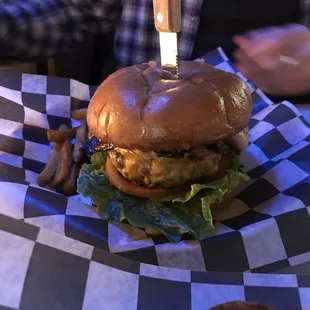 This beautiful burger!!