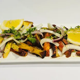 Trumpet Tandoori Mushroom Appetizer