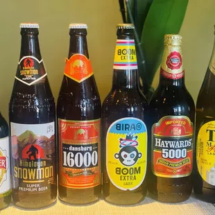 International Beers cold crisp flavors