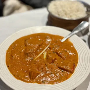 Chicken Tikka Masala ($16.99) - good. Has a lot of chicken.