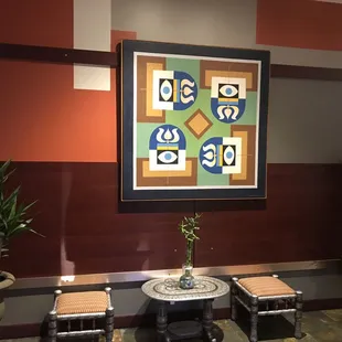 sushi and sashimi, interior