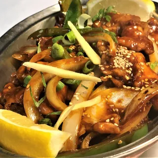 Sesame Ginger Chicken or Cauliflower
