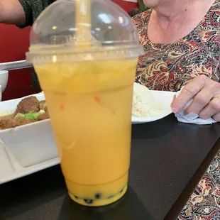 Mango Bubble Tea