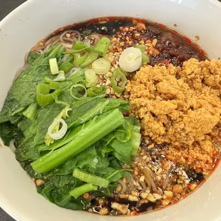 Shan noodle bowl