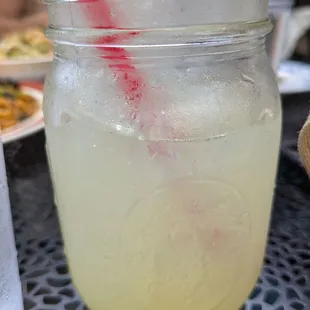 House made lemon soda