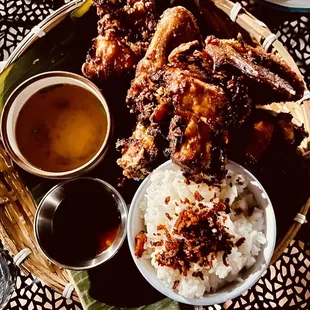 Delicious fried chicken!