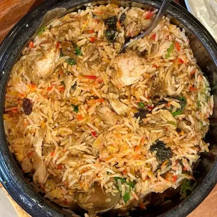 Very good Chicken Biryani