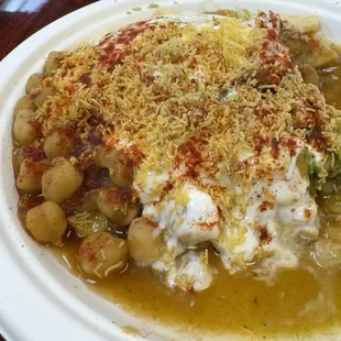 Papadi chaat. So good!