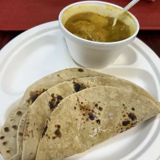 Saga and Makki Roti