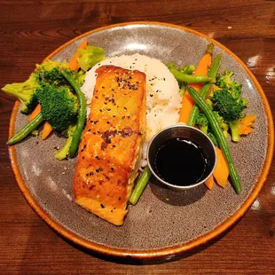 Teriyaki salmon