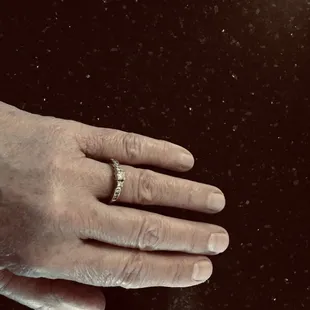 My "second" wedding ring!