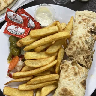 8. Beef Shawarma Sandwich