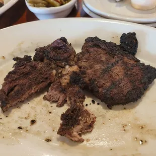 This is their $42dollar  12oz ribeye.  Ordered medium.